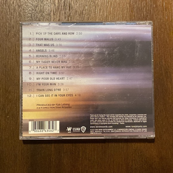 Randy Travis Passing Through CD 12 Tracks Produced by Kyle Lehning - Picture 2 of 5